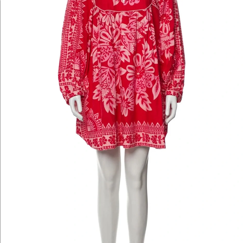 Farm Rio floral print mini dress - Picture 2 of 7